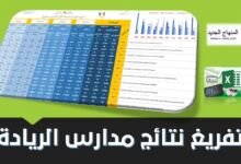 تفريغ نتائج مدارس الريادة