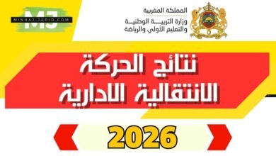 عاجل ورسمي: نتائج الحركة الانتقالية لمديرات ومديري المؤسسات التعليمية 2026 (لوائح المستفيدين ومسطرة الطعون) 1 نتائج الحركة الانتقالية الخاصة بمديرات ومديري مؤسسات التربية والتعليم العمومي 2026 pdf